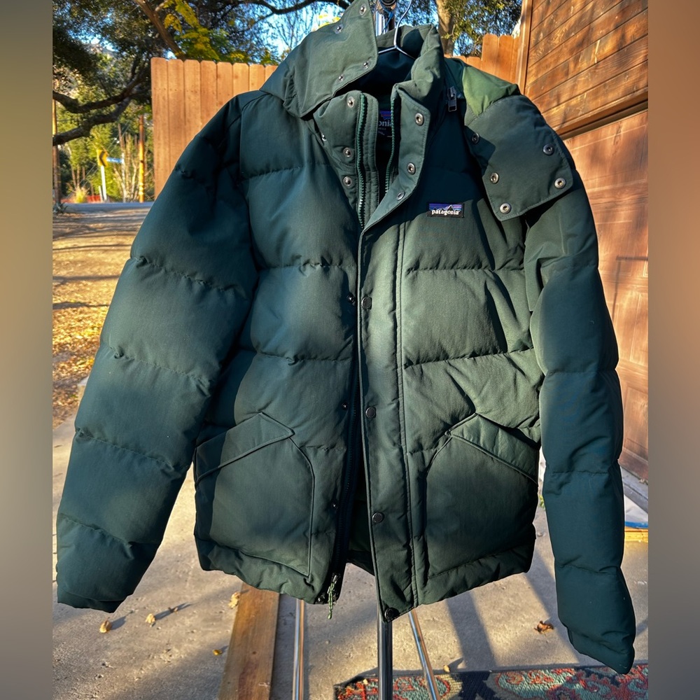 OFFERS WELCOME! PATAGONIA green puffer jacket size - S